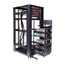 Qube Access 100 Cabinet, with 15U on Rotate